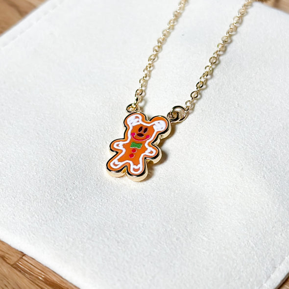 Gingerbread Necklace