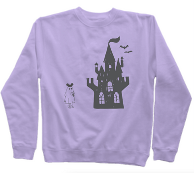 Spooky Castle Pic Sweatshirt