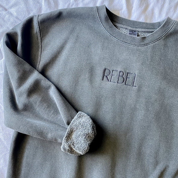 Rebel Embroidered Sweatshirt