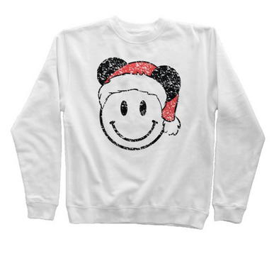 Santa Smiley Sweatshirt