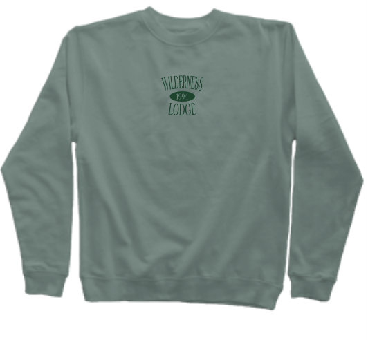 Wilderness Lodge Embroidered Sweatshirt