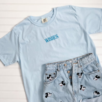 Wishes Embroidered Tee