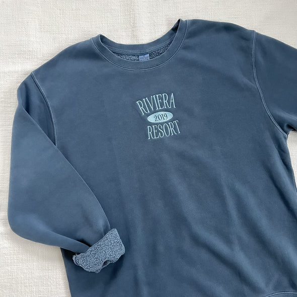 Riviera Embroidered Sweatshirt