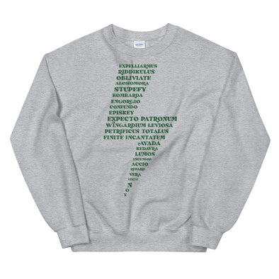 Slytherin Spells Sweatshirt