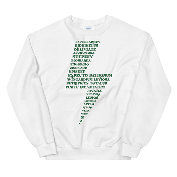 Slytherin Spells Sweatshirt